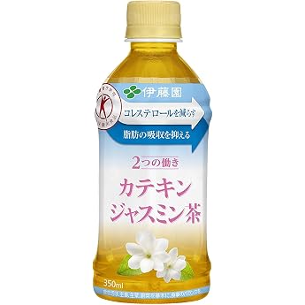 Ito En 2-in-1 Catechin Jasmine Tea 350 ml x 24 bottles x 2 cases 48 bottles
