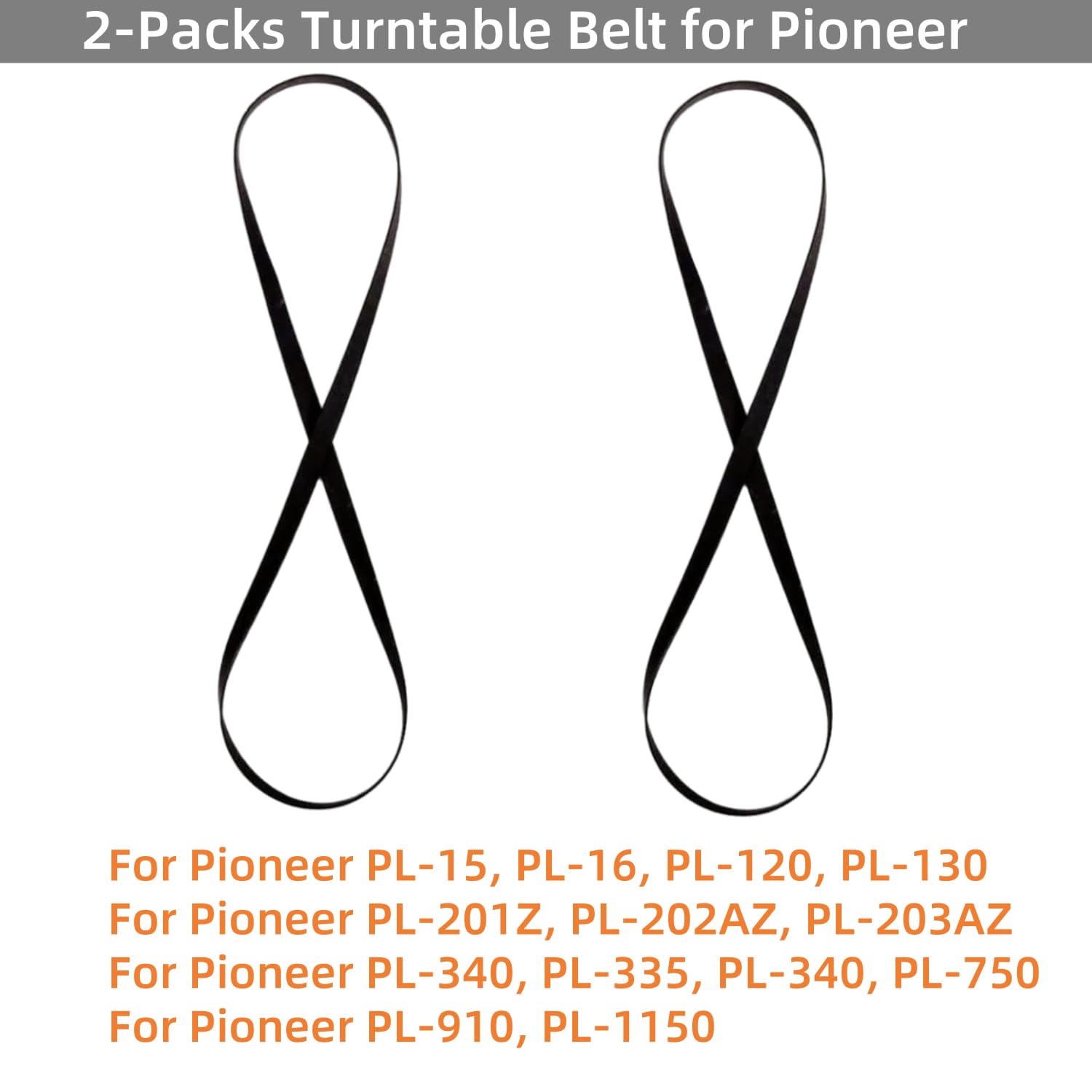 Cinghia Giradischi Pioneer PL-120 | Compatibile Originale | Sostituzione Diretta - Foto 7