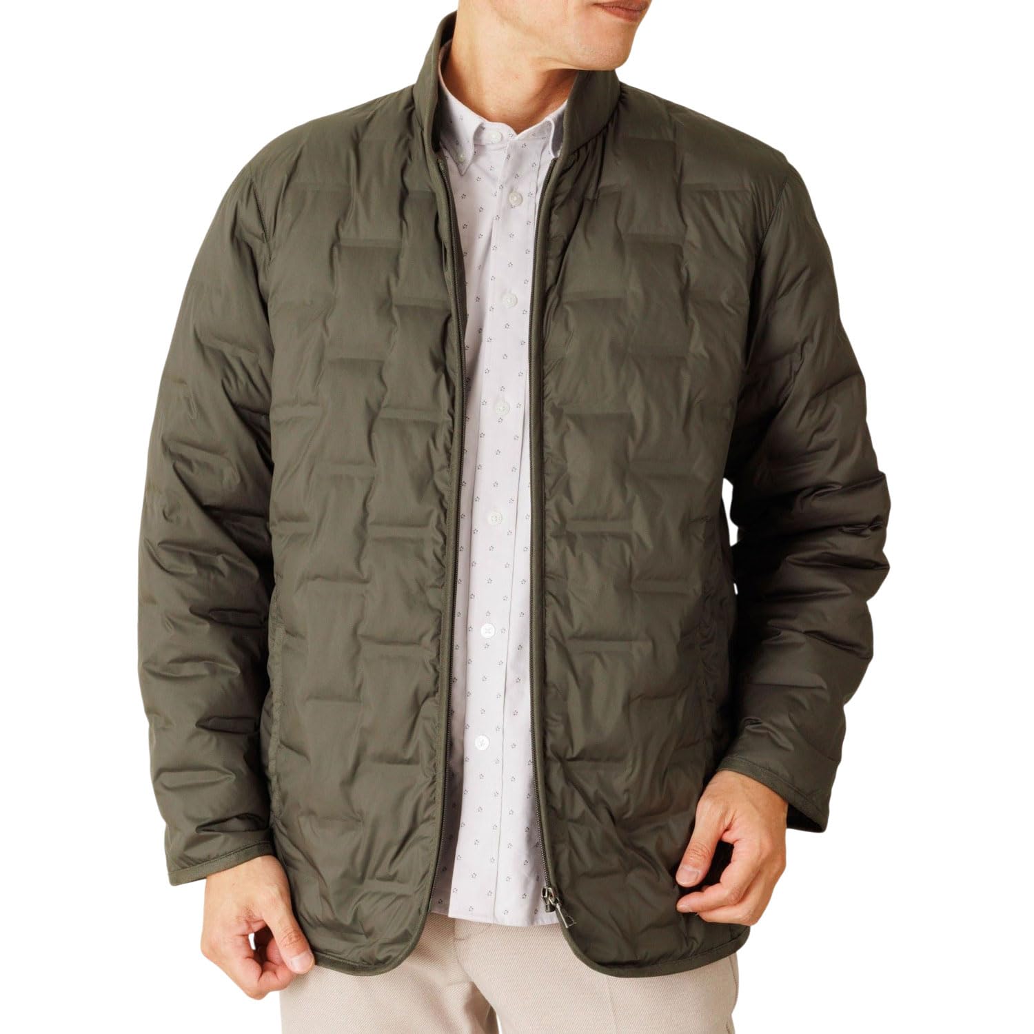 Amazon | [INSPIRE] インスパイア メンズ アウター 軽量 撥水 中綿