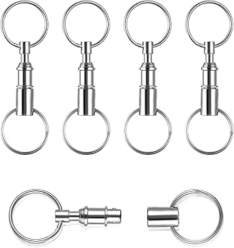 FVWBKBBE Schlüsselbund Organizer 2er Set - Mit 16 Schlüsselringen Und Schnellverschluss