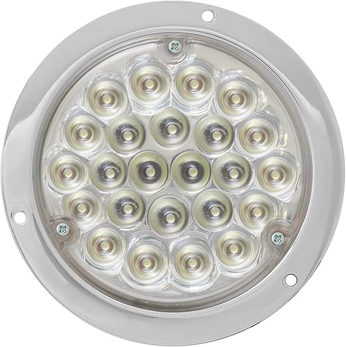 Miniatura 8 de GG Grand General 82271 azulazul 4 pulgadas perla 24 llevó la luz con la vivienda fundida a presión transparente