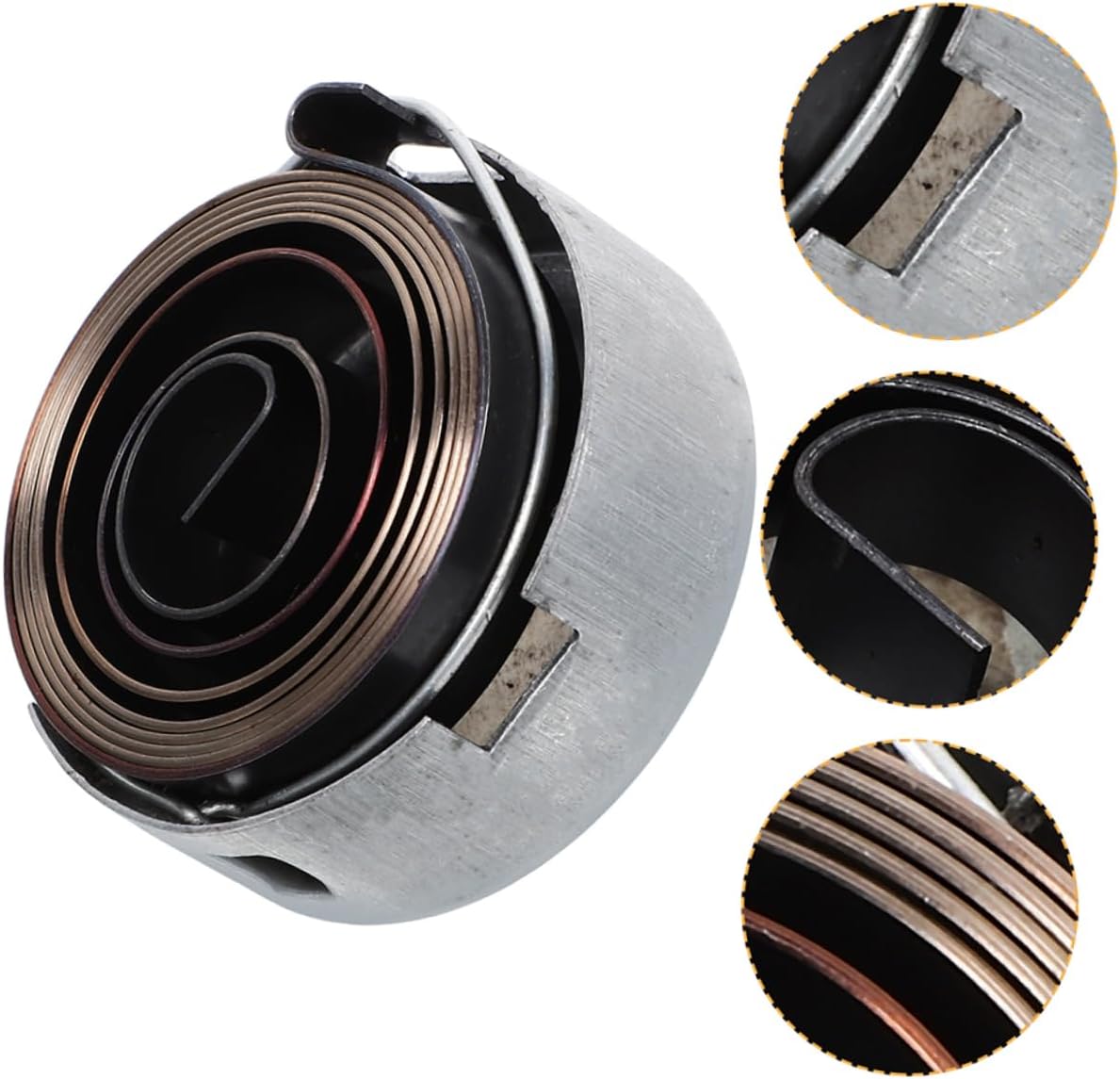 SOLUSTRE 2pcs Quill Spring Assembly High Strength Coil Spring for Drill Press User-friendly Installation Compatible Various Models Enhanced Stability and Accuracy for Consistent Performance