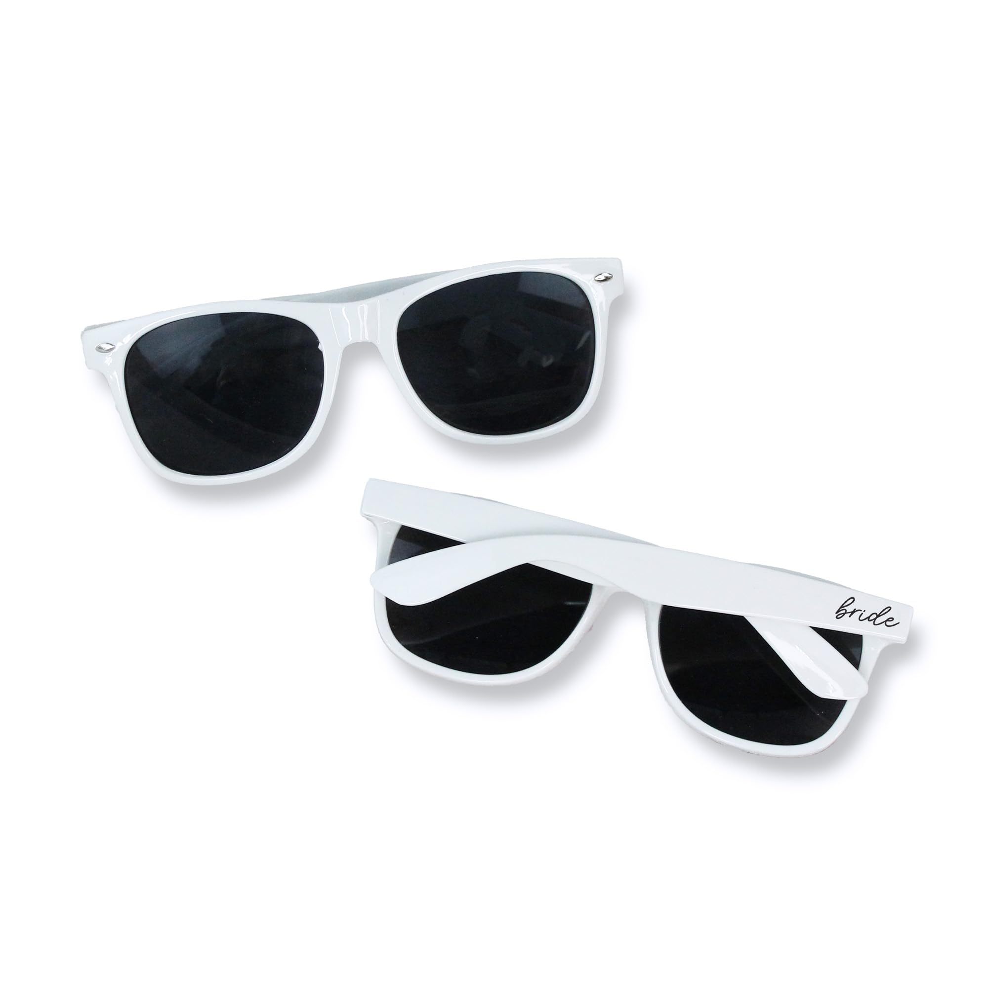 eBuyGB Women's Team Sunglasses, White-Bride, One Size