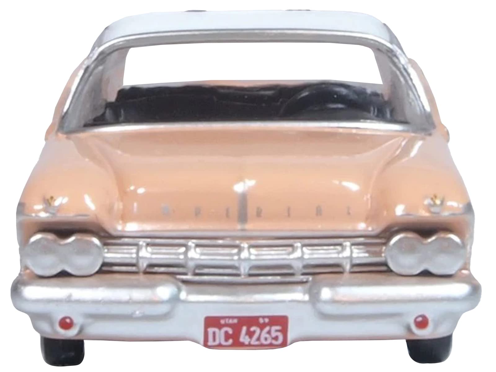 【タンタンTintinの車 CHRYSLER IMPERIAL 1/24】 Amazon.com: 1959 Chrysler Imperial Crown 2 Door Hardtop