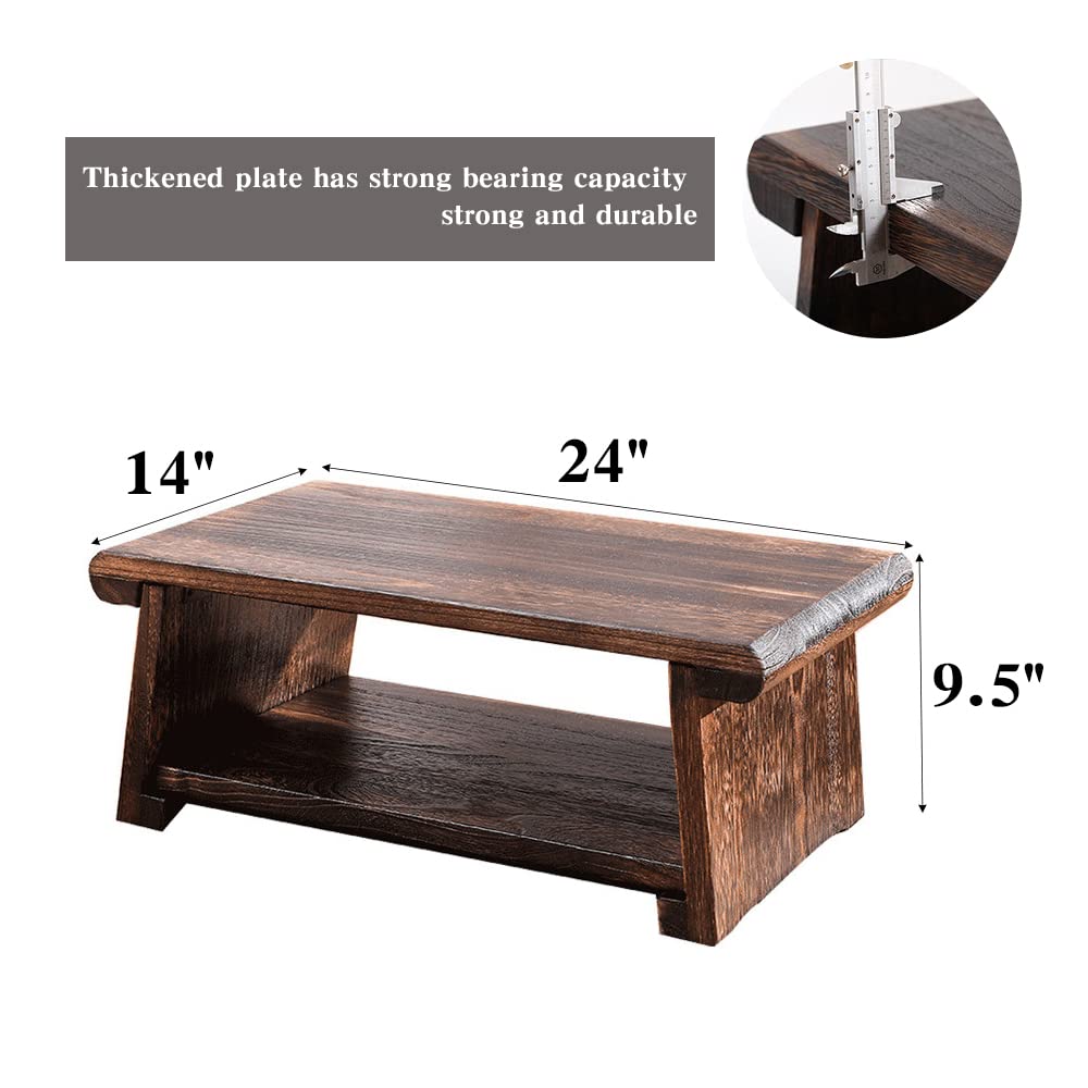 Amazon.co.jp: STARBRILLIANT アンティークティーテーブル 折りたたみ