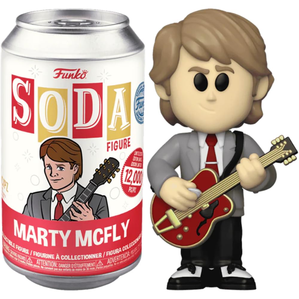 Regala el vinilo coleccionable de Marty McFly con guitarra para fans del cine
