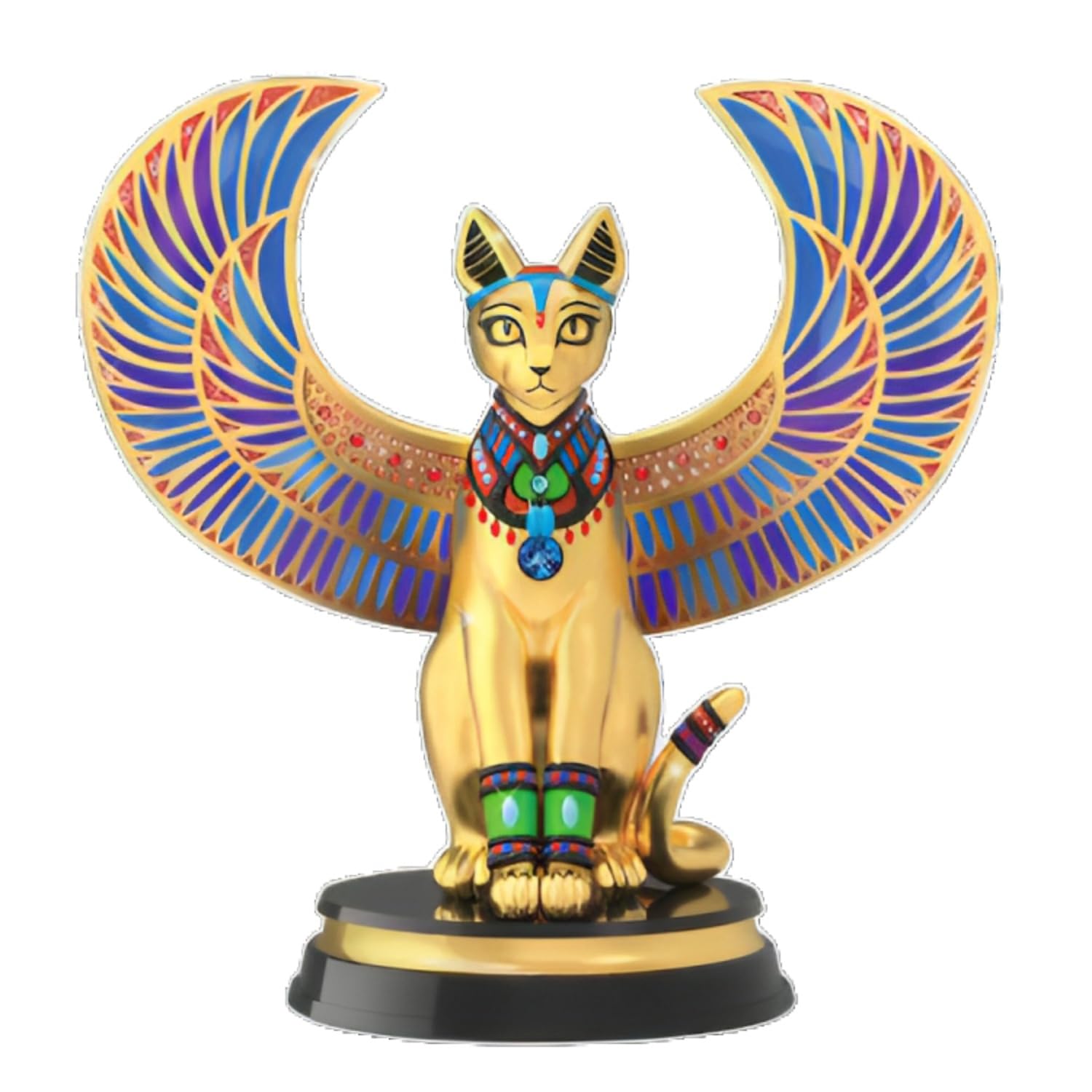 Amazon.com: The Hamilton Collection Sparkling Egyptian Feline of