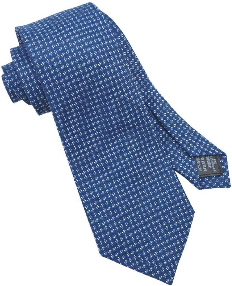 [ダンヒル] ネクタイ ブランド ブランドネクタイ (8cm幅) ネイビー/ブルー [並行輸入品]