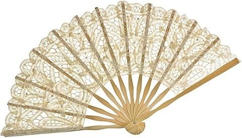 VON LILIENFELD Abanico Boda Nupcial Mujer Accesorio Carmen