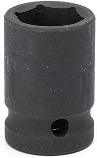 3/8 in. Drive 17 mm Standard 6-Point Impact Socket