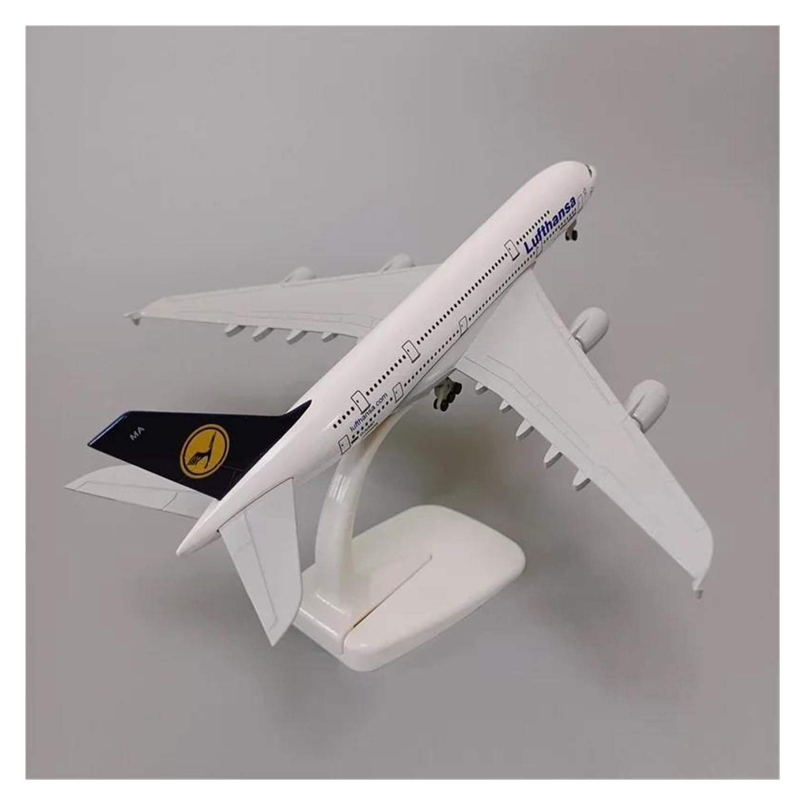 Kit Modello Di Aereo Pressofuso Da 20 Cm Per British Airways Airbus 380 A380 Per Regalo Collezione Appassionati Aviazione Modello di Aereo in lega