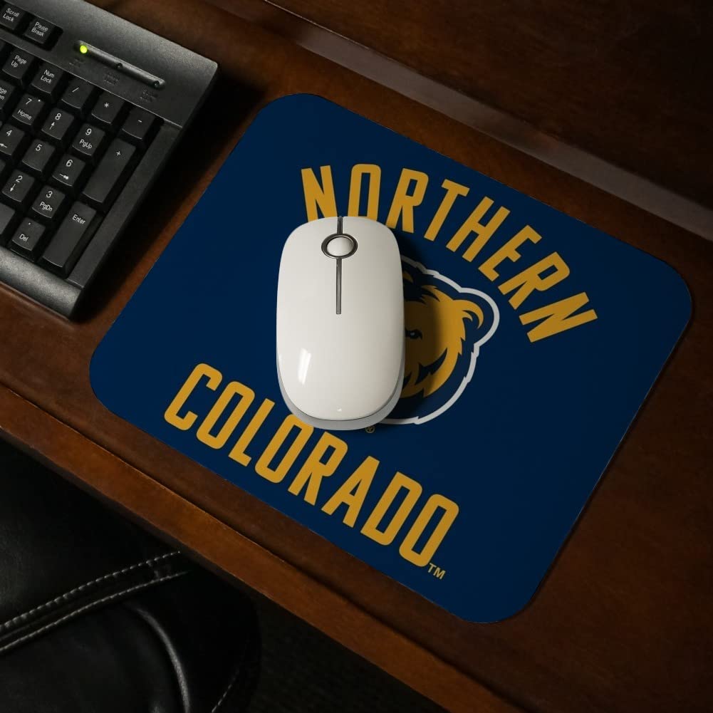 Northern Colorado Bears Logo Low Profile Thin Mouse Pad Mousepad