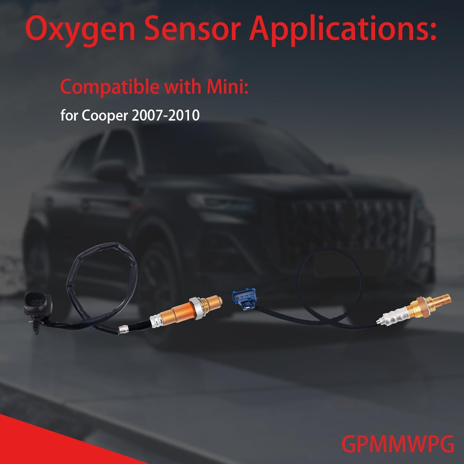 2PCS O2 Sensor 234-5135 234-4488, 02 Sensor, Automotive Replacement Oxygen Sensor Compatible with Mini for Cooper 2007-2010