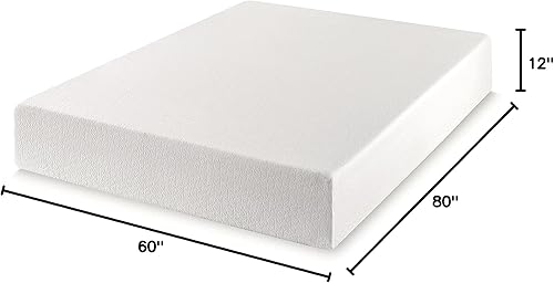 Miniatura 35 de Best Price Mattress - Colchón matrimonial de 6 pulgadas en una caja, espuma viscoelástica de té verde, color blanco