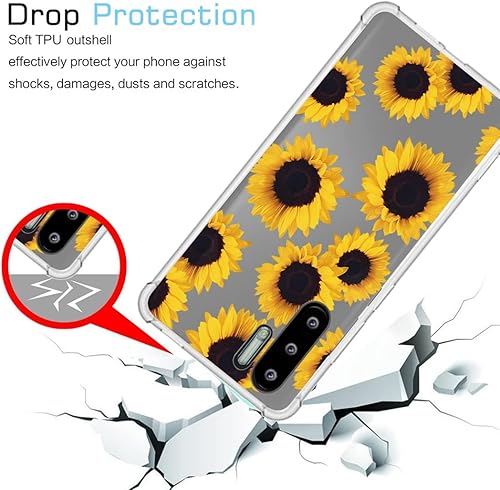 Miniatura 7 de Funda para Huawei P30 Pro VOG-L29 VOG-L04 Linda Caso, Transparente Flexible Bumper TPU Funda de Silicona Suave Funda de Teléfono para Huawei P30 Pro