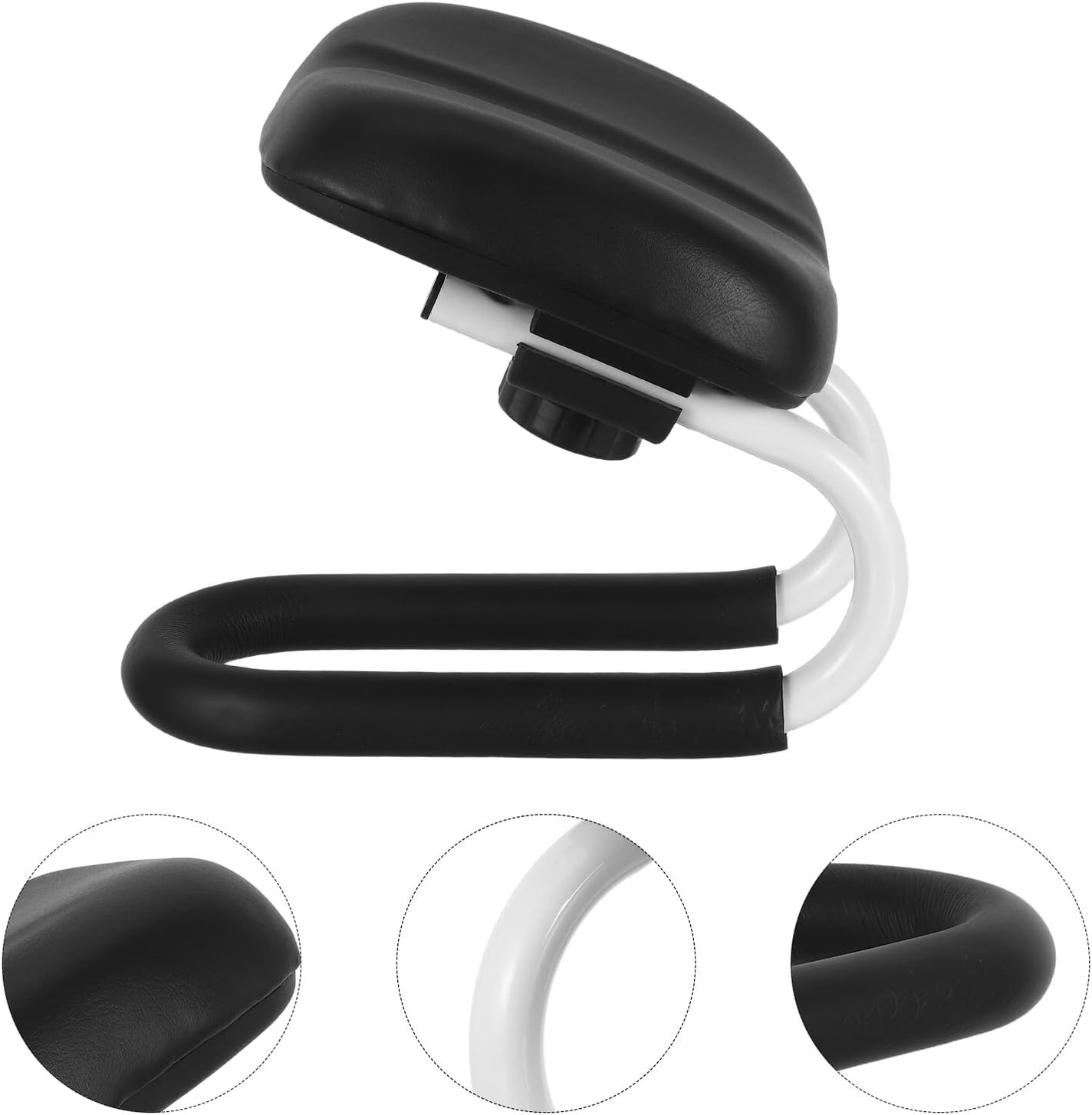 POPETPOP Bench Stool Adjustable Seiza Bench with Non-Slip Cover Cushioned Seat for Prayer and Mindfulness Practice at Home Or Studio