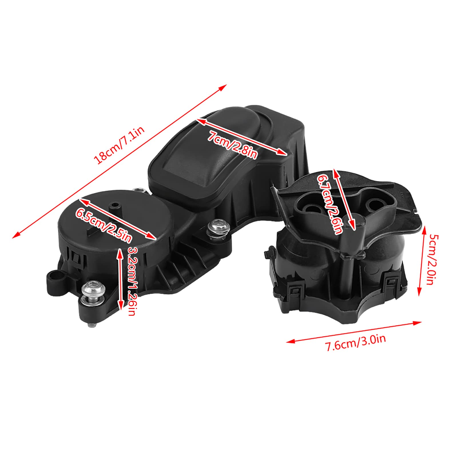 Separatore valvola di sfiato olio basamento, separatore olio di sfiato per E46 E60 E61 E65 E66 X3 11127799225 Ricambi auto, separatore di sfiato valvola PCV