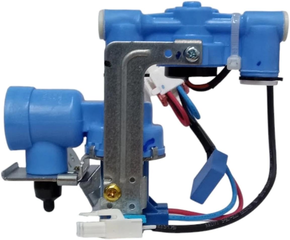 AJU72992601 Refrigerator Water Inlet Solenoid Valve used for Kitchen and dining room, Compatible for LG Refrigerator Water inlet valve AJU72992601, Replacement for number AP4671476 PS3533117