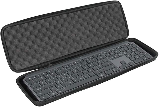 Hermitshell Hard Travel Case for Logitech MX Keys Advanced Wireless Illuminated Keyboard
