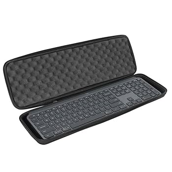 ロジクール MX KEYS KX800(パームレスト、ケース付) Amazon | ロジクール ワイヤレスキーボード MX KEYS + MX