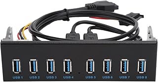 Front Panel, 19Pin Optical Drive Extension Front Panel USB 3.0 Front Panel Header Adapter for Electronic DIY Enthusiasts to Upgrade Your Computer