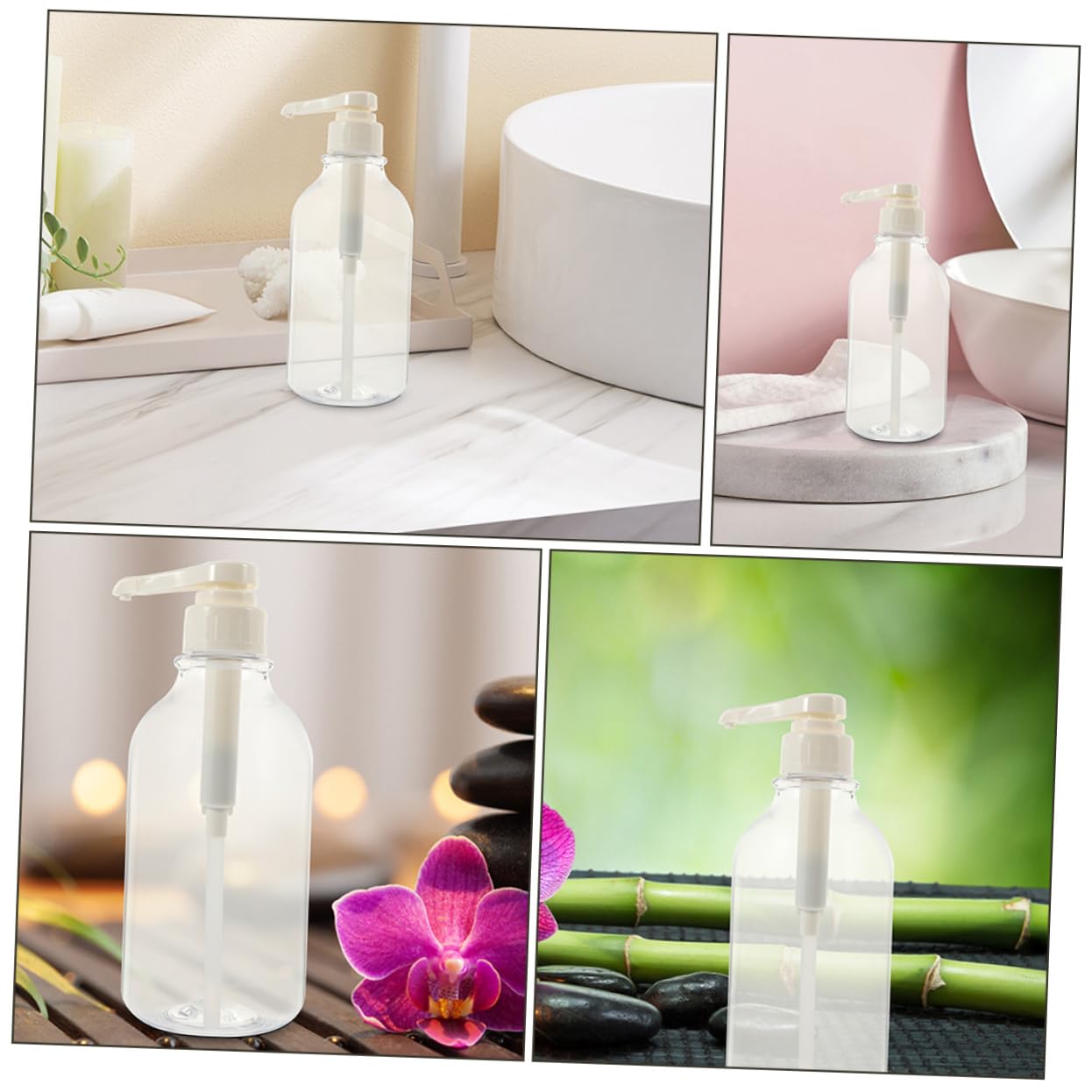 Beatifufu Nozzle Pump Syrup Squeezer 6 Pack Syrup for Coffee Sauce and Flavoring for Home Bar