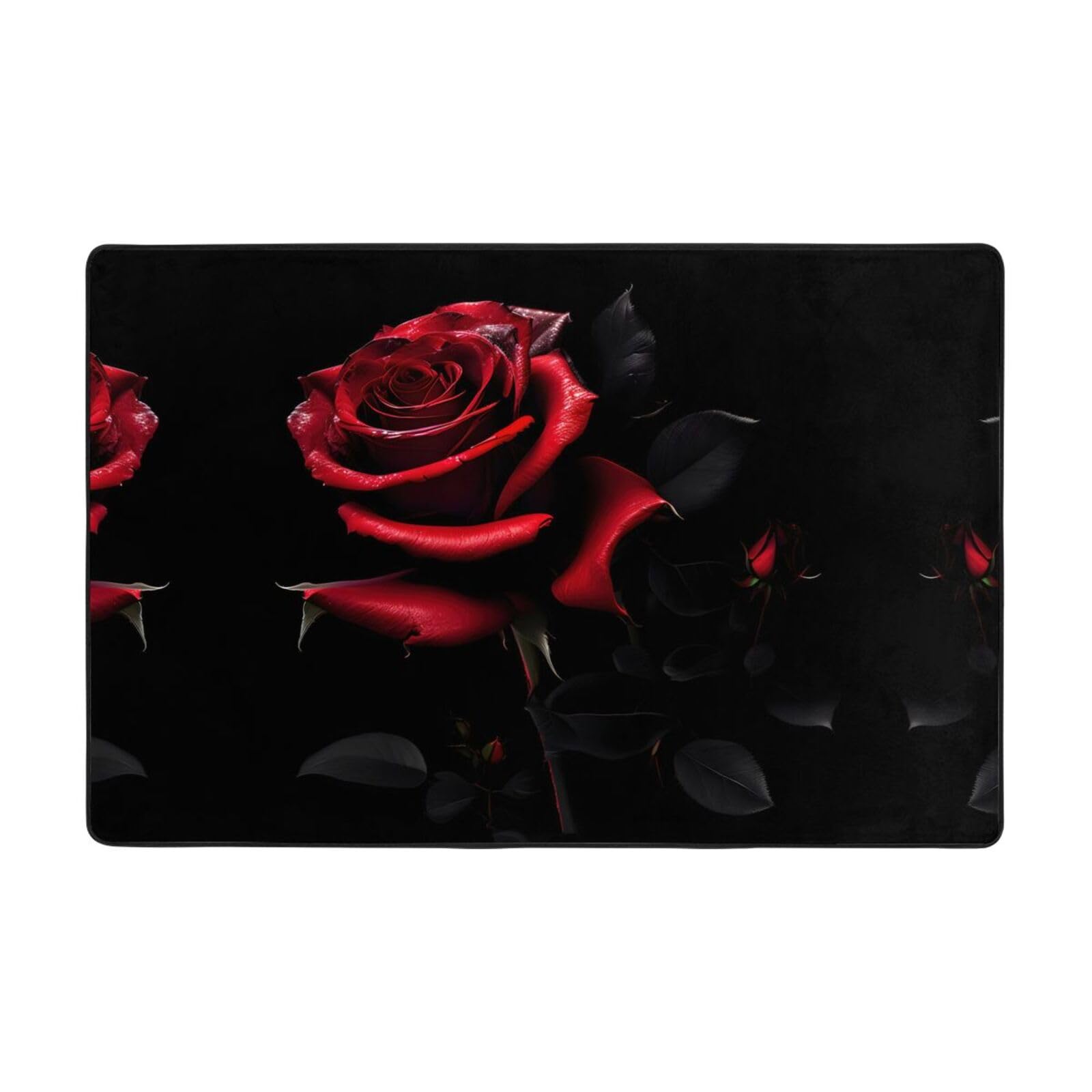 Tapis rouge et rose super doux pour créer un nid douillet à la maison
