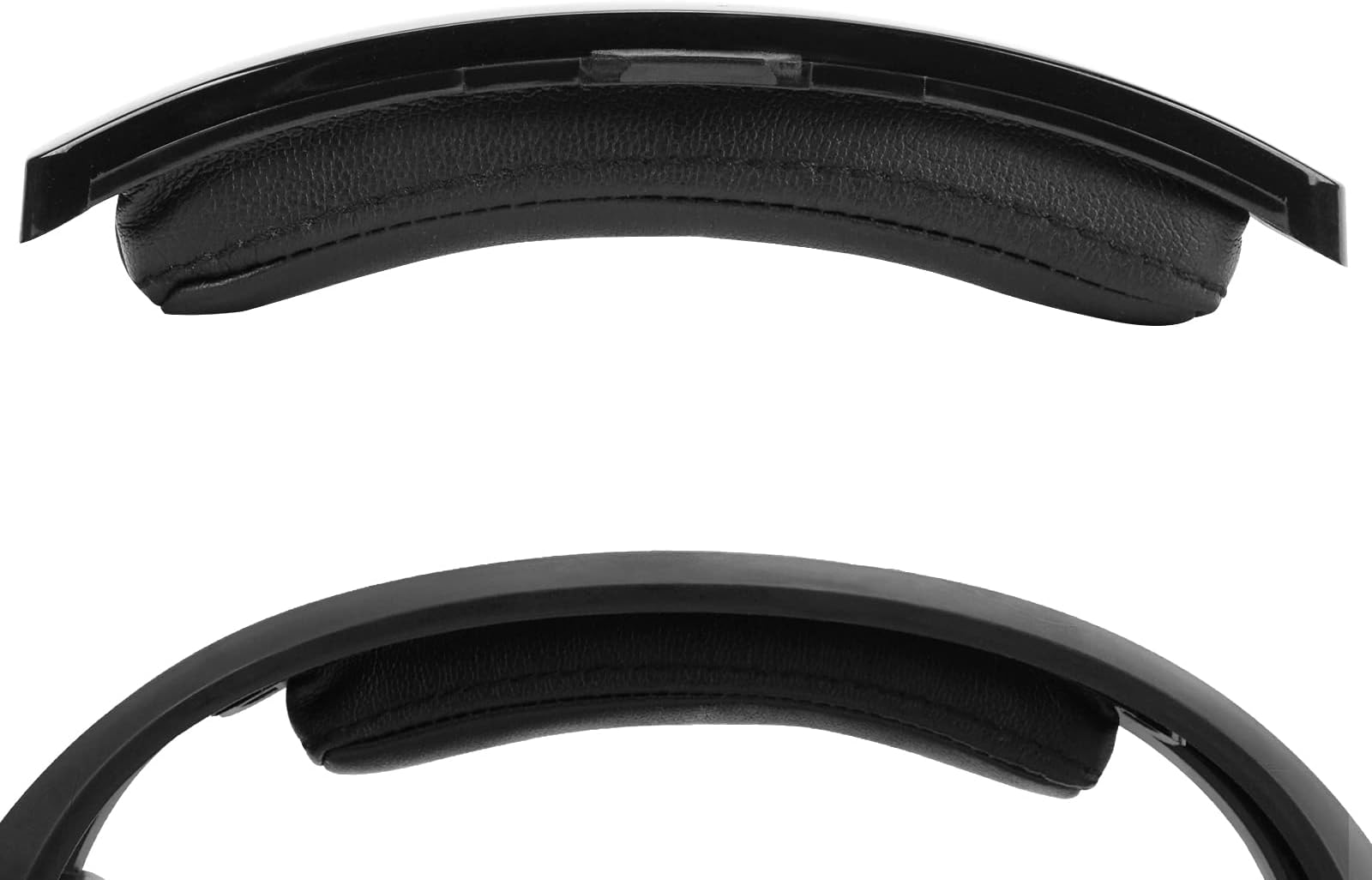 Geekria Protein Leather Headband Pad Compatible with Astro A50 Gen 4 Headphones, Replacement Band Repair Part (Black)