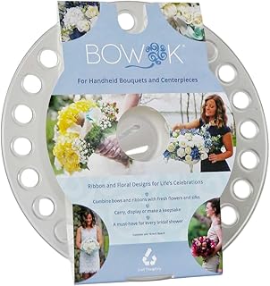 Bow K Ribbon Craft & Keepsake Bouquet - Bridal Shower Ribbon Bouquet for...