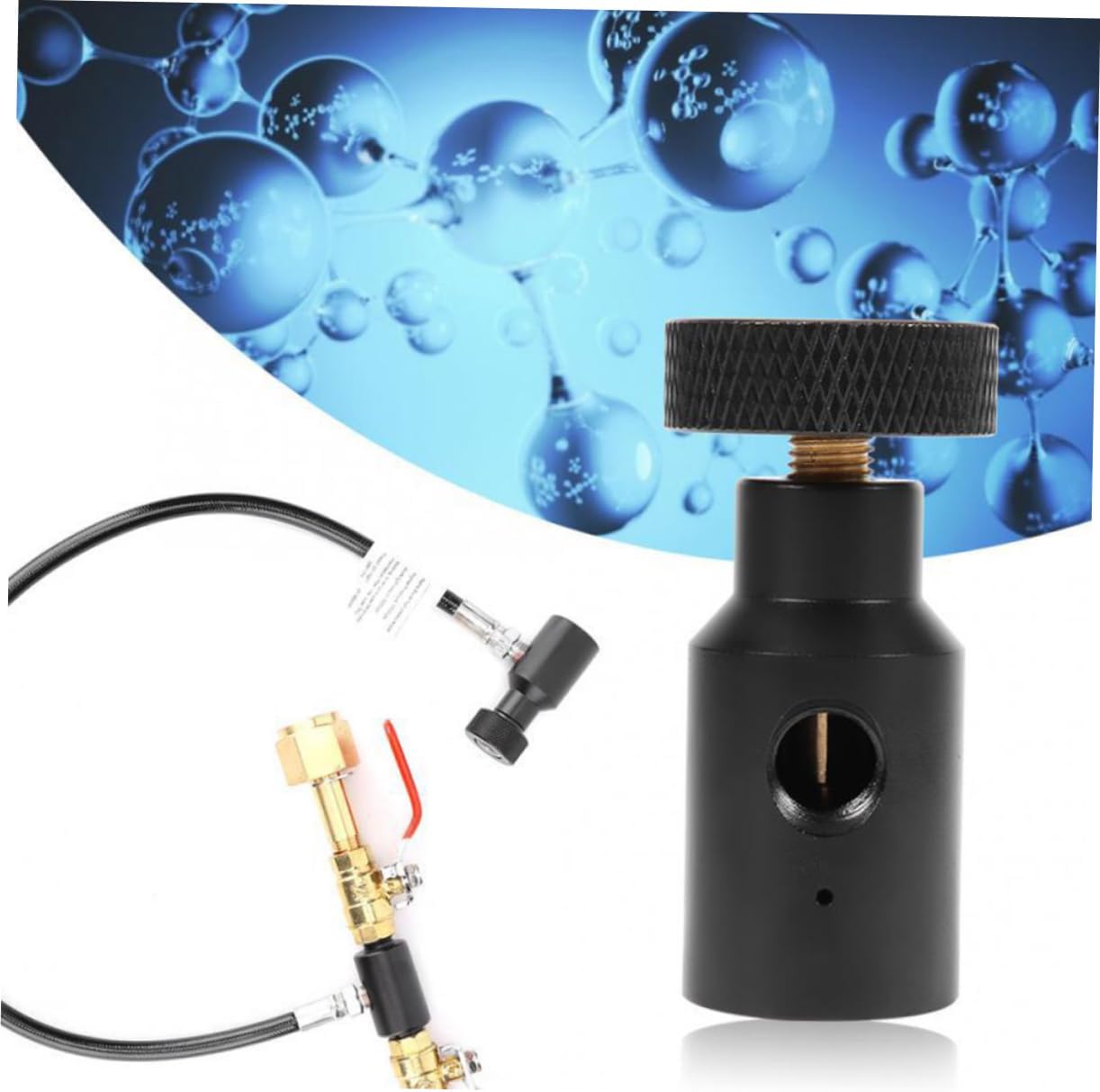 CO2 Soda Maker Charging Connector 1/8 Npt Metal on Control