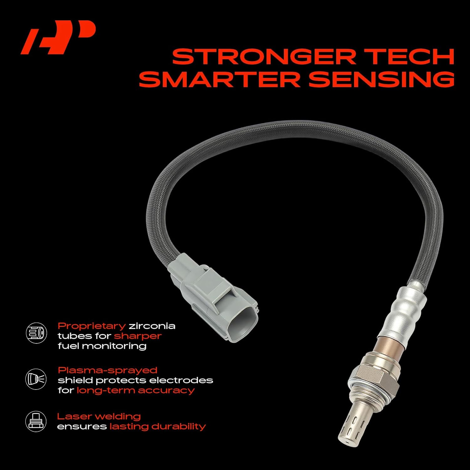 A-Premium O2 Oxygen Sensor Compatible with Ford Focus 2008-2011, Transit Connect 2010-2013, L4 2.0L, Upstream, Replace# 1900-543171