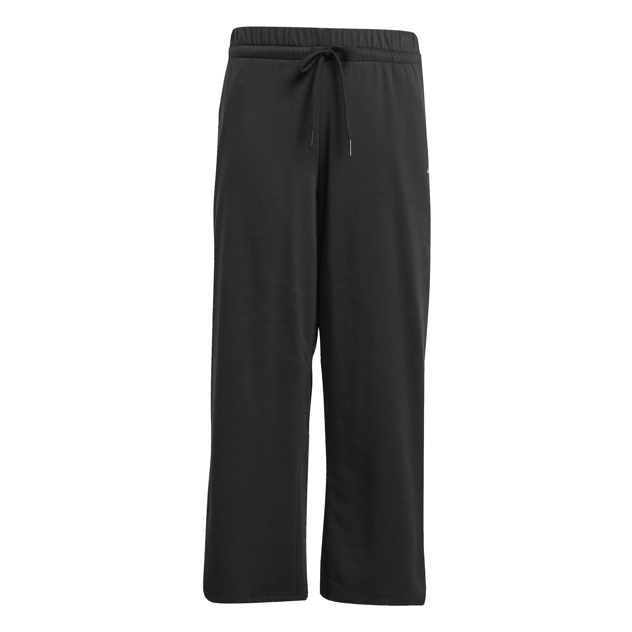adidas Essentials Small Logo Feel Cozy Open Hem (Plus Size) - Spodnie golfowe Kobiety