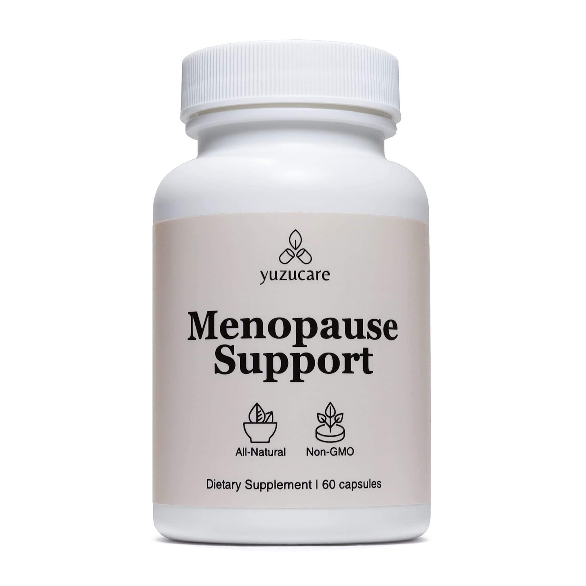 Menopause Support | Menopause Supplements for Women| for Night Sweat Relief and Hot Flash Relief | Hormone Balance for Women | All-Natural & Non-GMO Herbs | 60 Veggie Capsules
