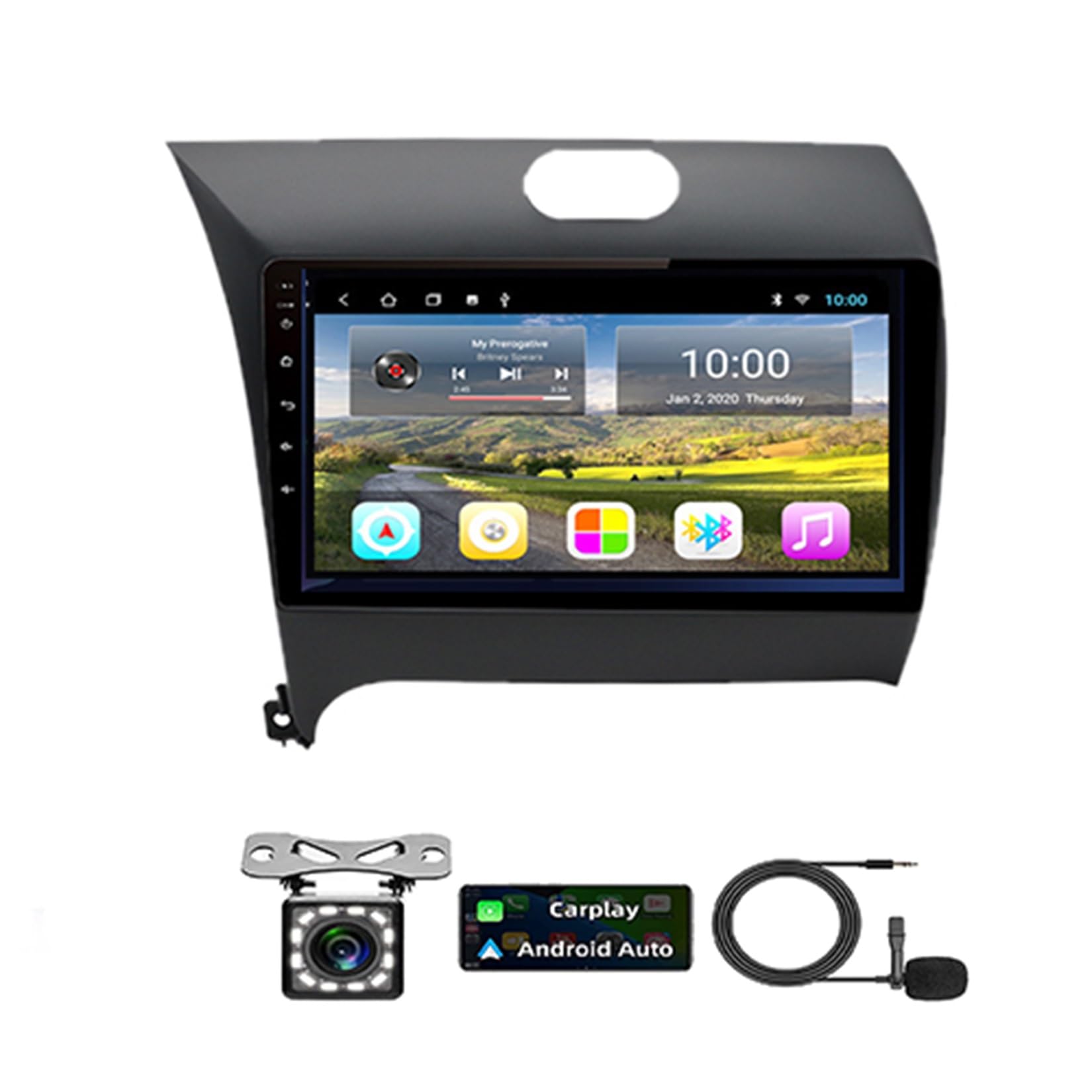 Écran Tactile 10 Pouces Android 11 pour remplacer la radio de votre Kia Cerato K3