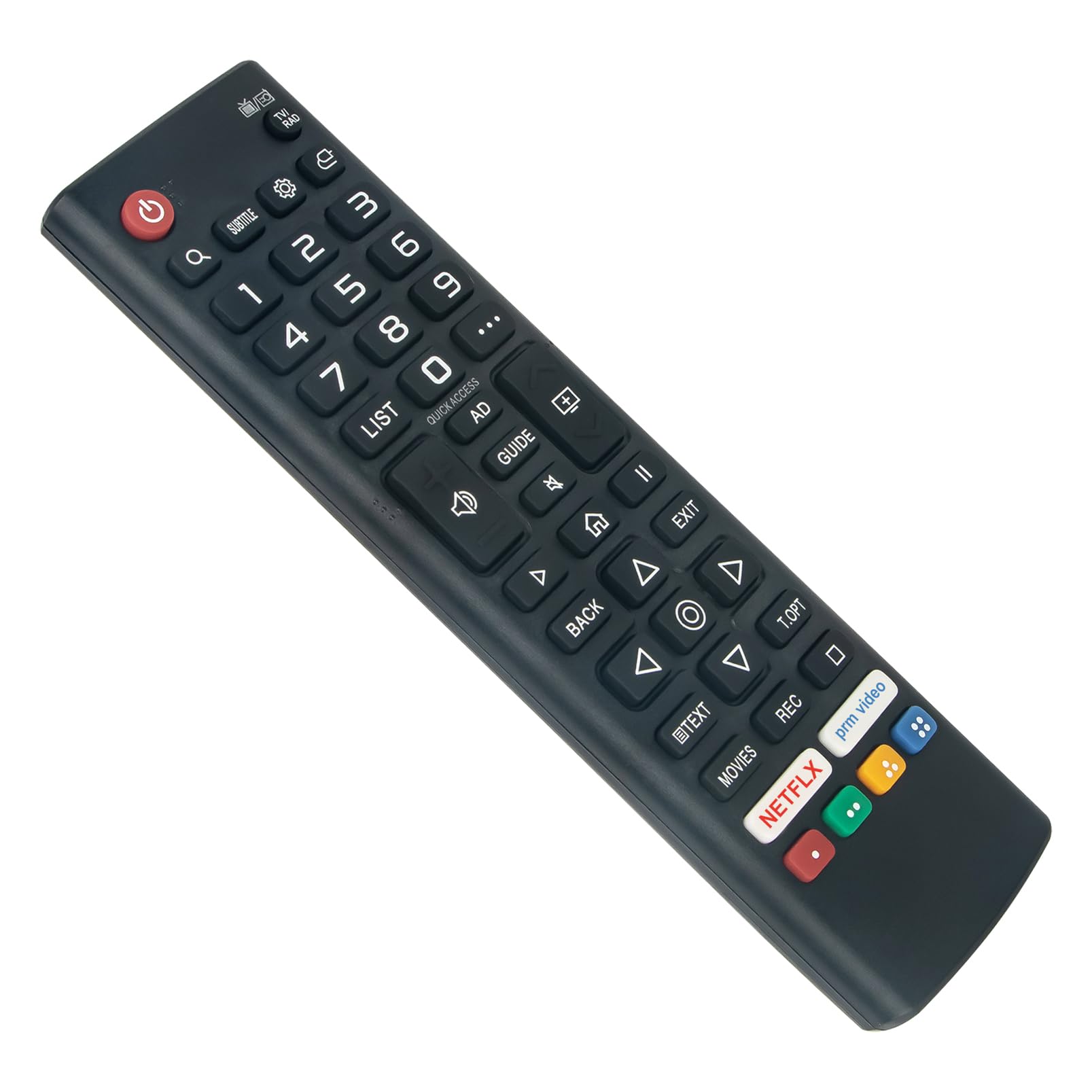 Telecomando Di Ricambio Per TV Qbell LED, Modelli QT20A03, QM22A02, QT55S03 E Simili, A Infrarossi, In ABS, Nessuna Programmazione