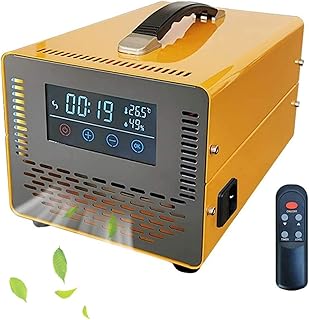 YISUPP Generadores de ozono con pantalla táctil para el hogar/comercial/industrial, generador de ozono purificador de aire, 5000 ~ 40000 mg/h, máquina de ozono del Reino Unido para habitaciones, humo