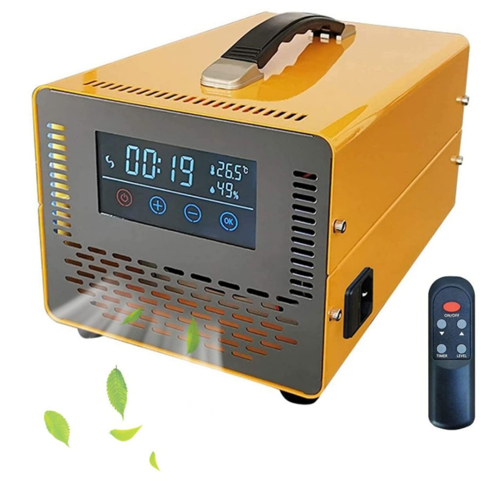 Generadores de ozono con pantalla táctil para el hogar/comercial/industrial, generador de ozono purificador de aire, 5000 ~ 40000 mg/h, máquina de ozono del Reino Unido para habitaciones, humo