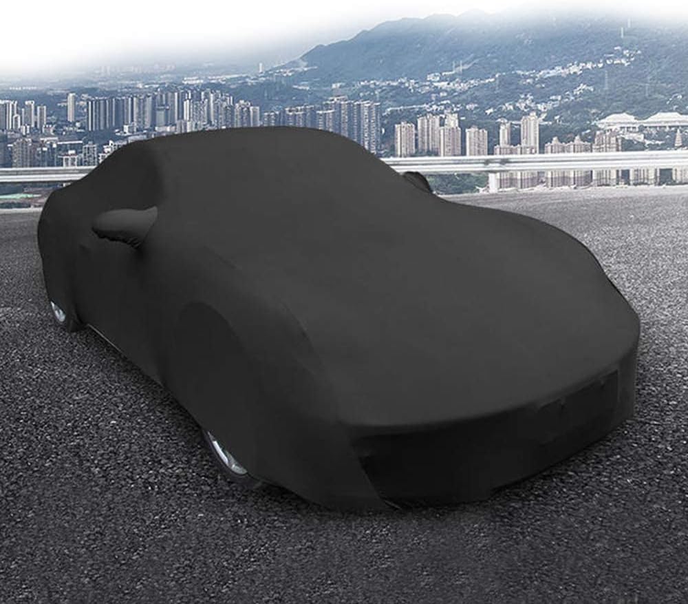 Nеw Prоduсt SLanguage Indoor Sports Car Cover Velvet Stretch Dust-Proof Protection Full Car Cover for Underground Garage, Car Show, Black 4.2-4.4m(fit Sports up to 173’’) Hоlіdау Dеаlѕ 🛒 SLanguage Indoor Sports Car Cover Velvet Stretch Dust-Proof Protection Full Car Cover for Underground Garage, Car Show, Black 4.2-4.4m(fit Sports up to 173’’)