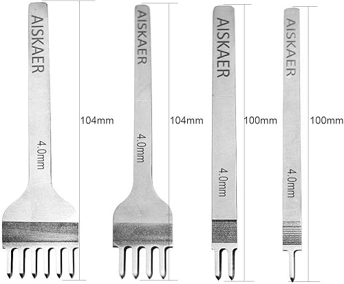 Miniatura 2 de Juego de cinceles Aiskaer  Reg de acero inoxidable 1246dientes hágalo usted mismo
