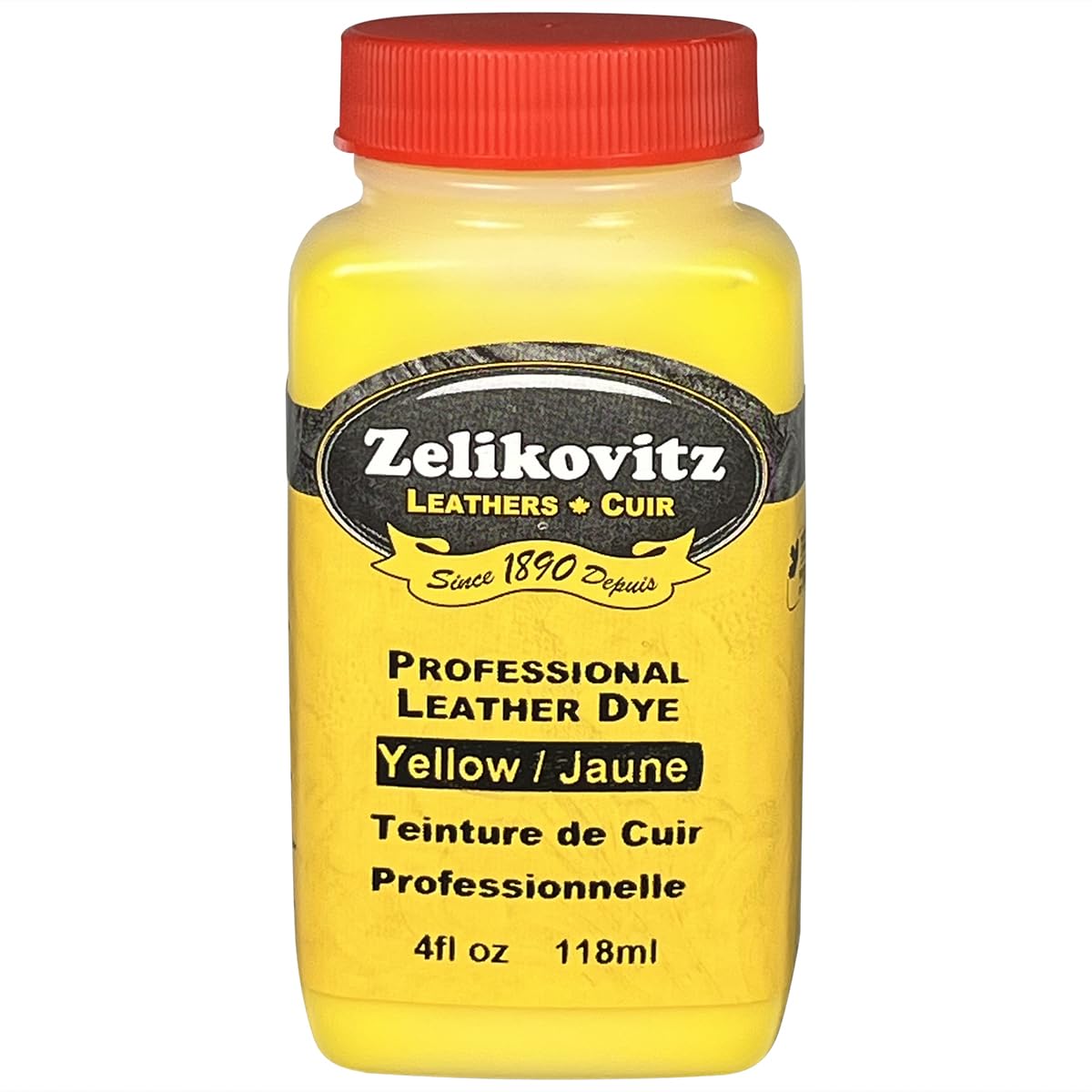 Zeli Pro Water Based Pigment Dye - Yellow 4 oz