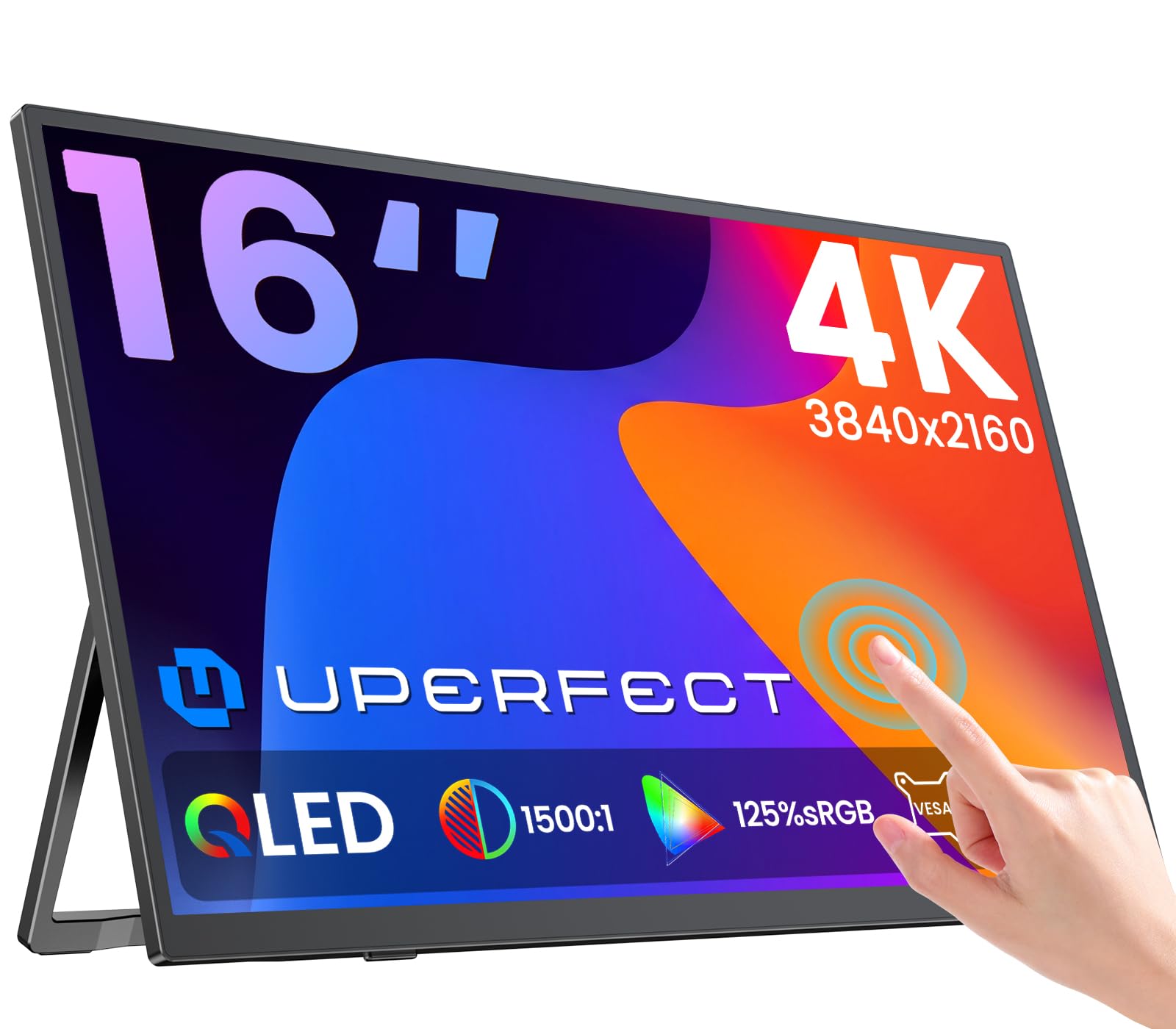 Amazon.co.jp: UPERFECT モバイルモニター 4k 16インチ タッチパネル