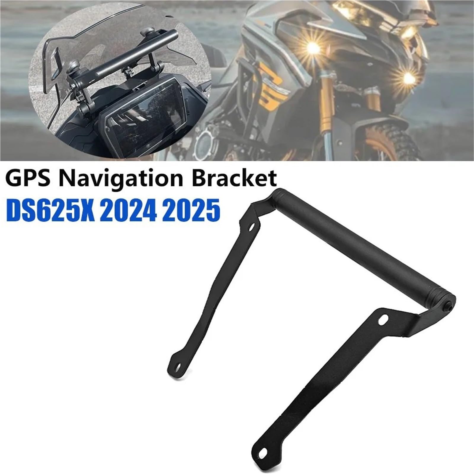 Akcesoria motocyklowe pasujące do VOGE Valico 625DSX Uchwyt na telefon komórkowy i nawigację GPS Uchwyt do nawigacji GPS(12and22mm nologo)