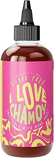 I Love Chamoy Sauce - Sugar Free Chamoy Sauce for Fruit - Perfect for Adding a Tangy Twist to Your Favorite Snacks and Dishes - Authentic Mexican Chamoy Flavor - 12 oz Bottle