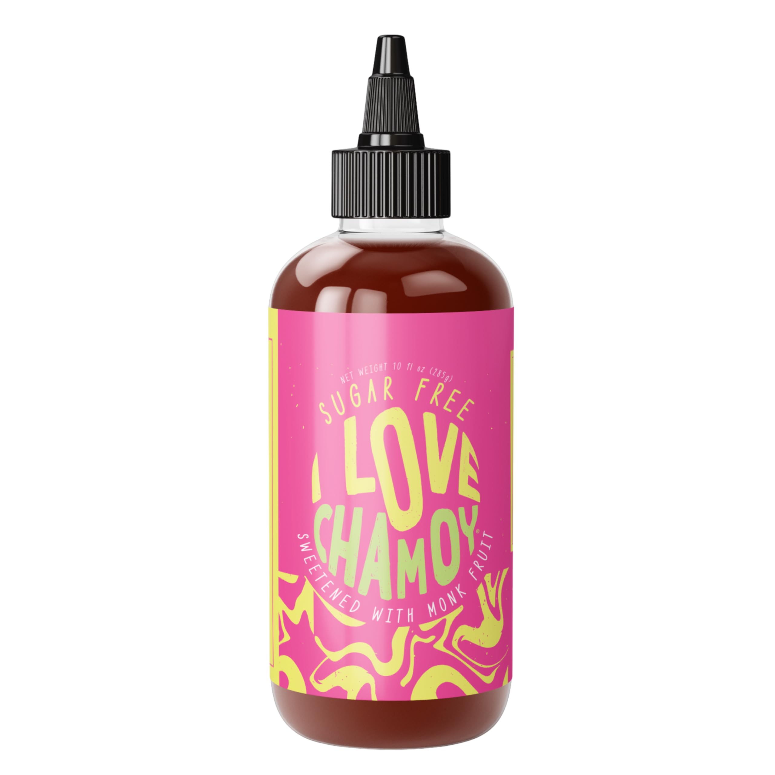 I Love Chamoy Sauce - Sugar Free Chamoy Sauce for Fruit - Perfect for Adding a Tangy Twist to Your Favorite Snacks and Dishes - Authentic Mexican Chamoy Flavor - 12 oz Bottle