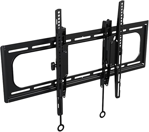 Sanus - Montaje de pared inclinado premium para TVs planas de 46 a 90 pulgadas - Se separa hasta 5.7 pulgadas de la pared VLT6-B1
