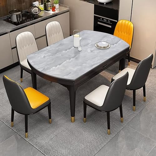 Miniatura 6 de Yancorp Papel tapiz de contacto gris de 16 pulgadas x 32.8 pies, para despegar y pegar, con diseño de mármol, extraíble, para cocina, impermeable,