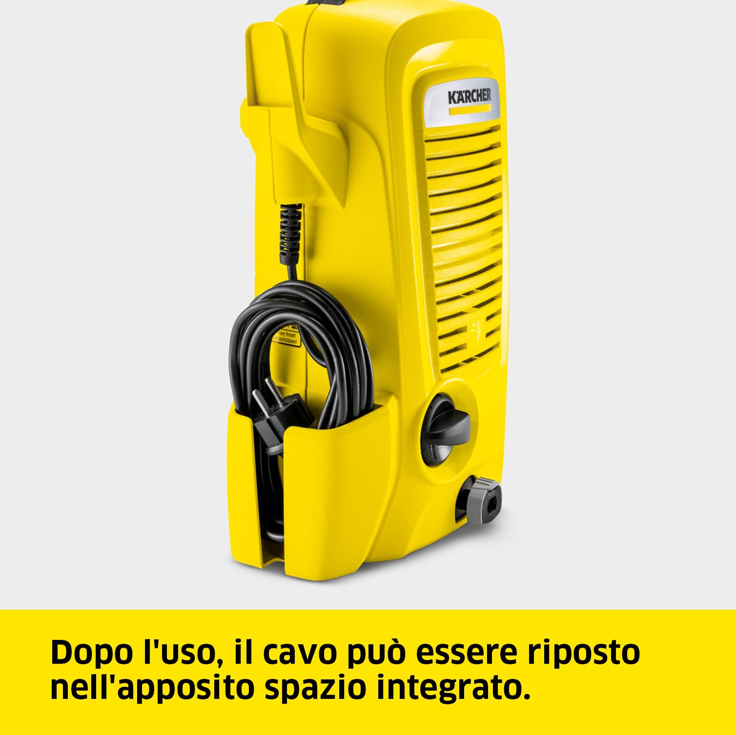 Kärcher Idropulitrice K 2 Universal Edition, Pressione max. 110 bar, Portata 360 l/h, Area di lavoro 20 m²/h, Filtro acqua, Pistola e Tubo Alta Pressione 3m, Ugello rotante