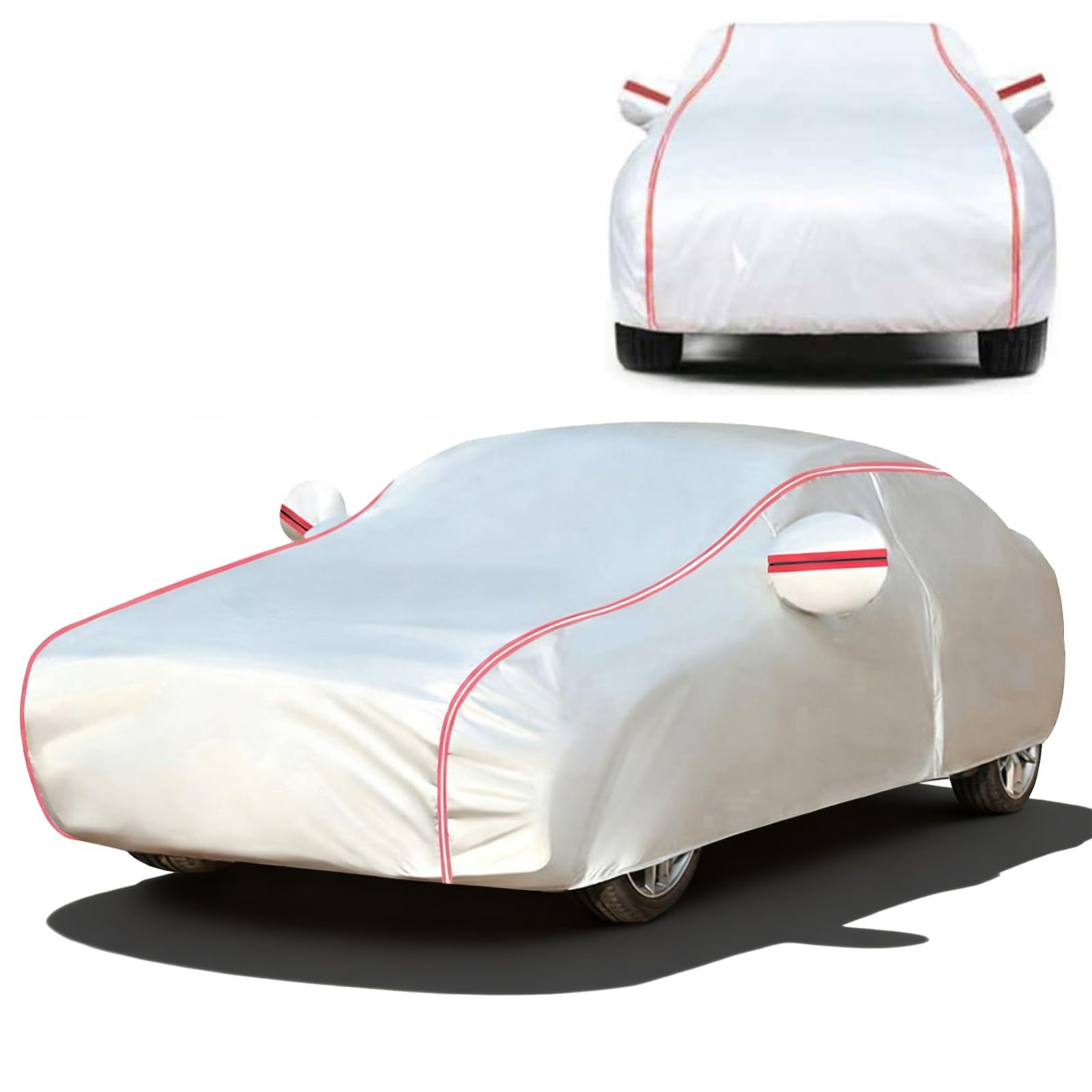 Car Cover for Dacia/Renault Duster(2010-2024),Rain Snow,All-Weather Protective Auto Shield,Waterproof Exterior,Heavy Duty Construction,Driver Side Zip