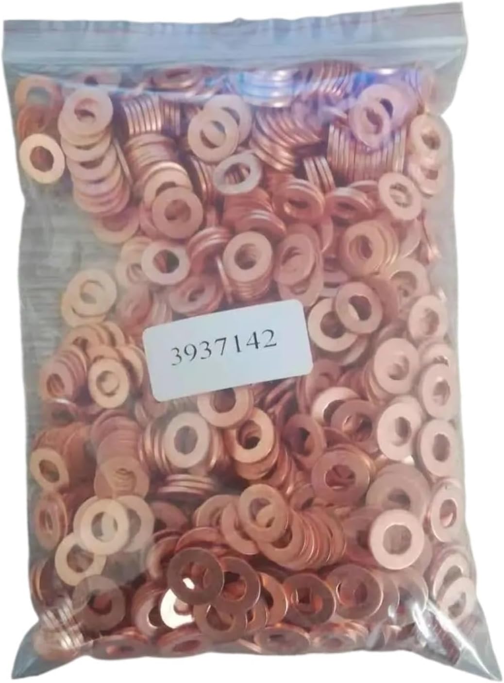 ALYTEST 100PCS Injector Seal Copper Washer F00VC17503, F00VC17504, F00VC17505, F00RJ01453 F00RJ01086(3903380 M6)