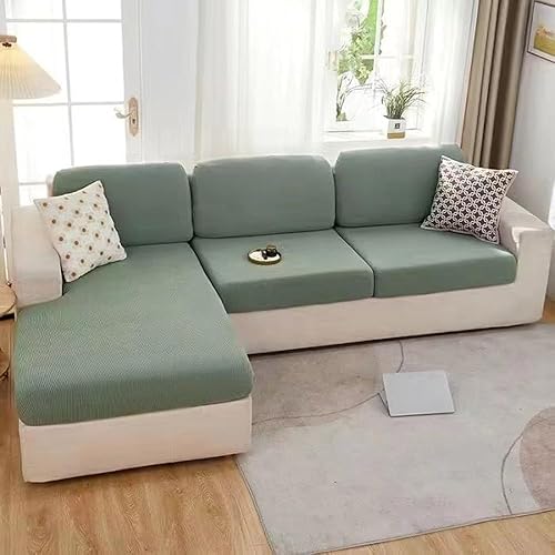 Miniatura 9 de Funda universal para sofá modular en forma de L, funda de cojín para sofá de sala de estar, fundas de sofá esquinero, protector de muebles,